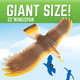 Geospace Geoglide™ Soaring Hawk Glider Kit With 33 Inch Wingspan