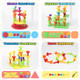 Ggiibro Peg Board Toy Set 73Pcs Diy Building Stacking Toys For Kids 3-6 Years Old,Stem Educational Kids Toy For Brain Development,Montessori Sensory Toys, Various Foam Board Plastic Lacing String Game Ggiibro Peg Board Toy Set 73Pcs Diy Building Stacking Toys For Kids 3-6 Years Old,Stem Educational Kids Toy For Brain Development,Montessori Sensory Toys, Various Foam Board Plastic Lacing String Game
