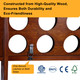 Gothink 3 Foot Giant Wooden 4 In A Row Game With Carrying Bag, Connect The 4 Discs Of Same Colour In A Row Game For Outdoor School Field Day