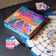 Hootenanny Games Disco Island Escape Board Game Race Your Dancing Lemurs Across Lava Streams Perfect Family Game 2-4 Players, Ages 8+
