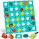 Hunloot Logic Road Builder Kids Toys, Large Puzzle Stem Board Games For 4 5 6 7 Year Old Boys Girls, Educational Montessori Brain Teasers Puzzles Birthday S Toys For Ages 4-8 Year Old