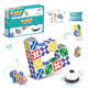 Iuuoi 3.0 Matching Board Game, Family Puzzle Games For Kids & Adults, Educational Puzzles Toy With 100 Unique Challenges, 4 Difficulty Levels, Develop Problem Solving Skills, 2-6 Players