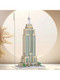 Iwutefet 4669 Pcs Empire State Micro Mini Building Blocks Set, Abs Plastic Architectural Model, World Famous Architecture Model Toy Home Decoration , 3D Puzzle, Realistic Design For Commemorative Toy