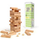 Jovi-Mindly ＆Notchies 46 Pieces Wood Block Board Games Stacking Tower Game Ages 6+ 1 Or More Players Party Games For Kids Family Games