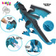 Kiddie Play Remote Control Dinosaur Toys Led Light Up Walking Dragon Roaring And Spraying Smoke Realistic T Rex Dinosaur Toys For Boys And Girls 3-12 Years