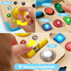 Lalalark Electronic Busy Board – Montessori Learning Toddler Toy, 15 Led Lights & 9 Sound Effects, 5 Interactive Switches & Plugs, Sensory, Fidget, Travel Activities, Early Development, Baby Toys Age 18M+ Old Lalalark Electronic Busy Board – Montessori Learning Toddler Toy, 15 Led Lights & 9 Sound Effects, 5 Interactive Switches & Plugs, Sensory, Fidget, Travel Activities, Early Development, Baby Toys Age 18M+ Old