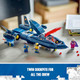 Lego Marvel X-Men X-Jet Toy - Building Toy From X-Men '97 For Boys & Girls, Ages 8+ - Model Kit For Display And Play With 4 Minifigures - Idea For Marvel Fans - 76281