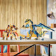 Lego 71796 Ninjago The Elemental Dragon Against Empress' Robot Large Construction Toy For Christmas, With Figures And 6 Ninja Minifigures, Collectible Set, Kids