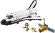 Lego Creator 3In1 Space Shuttle Adventure 31117 Building Kit Cool Toys For Kids Who Love Rockets And Creative Fun (486 Pieces)