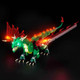 Locolee Light Kit Compatible With Lego Medieval Dragon - No Model Only Light, Led Lighting Accessories Compatible With Lego Medieval Flying Dragon 31161 Locolee Light Kit Compatible With Lego Medieval Dragon - No Model Only Light, Led Lighting Accessories Compatible With Lego Medieval Flying Dragon 31161