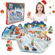Losfpvr Christmas Puzzles For Kids Ages 4-12, 3D Puzzles With Santa Claus, Christmas Tree,Snowman,S Christmas Stocking Stuffers