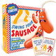 Lucky Egg Swing Your Sausage - Fun Family Party Games For Groups - Indoor Games For Adults And Kids - Perfect For Family Gatherings, Birthdays, And Christmas Party Games For Adults Game Night