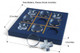 Luxland Home Modern Tic Tac Toe For Home Decoration, Tic Tac Toe Game With Blue Leather And Acrylic Pieces, Decorative Tic Tac Toe, Table Top Decoration, Housewarming Luxland Home Modern Tic Tac Toe For Home Decoration, Tic Tac Toe Game With Blue Leather And Acrylic Pieces, Decorative Tic Tac Toe, Table Top Decoration, Housewarming