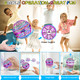 M&Hong Flying Orb Ball For Kids Adults, Hand Controlled Boomerang Ball, Soaring Flying Spinner Mini Drone, Hover Flying Ball Toy With Led Lights, Drone Ball Endless Tricks S For Boys Girls