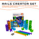 Mindware Q-Ba-Maze Rails Creator Set The Next Generation Marble Maze Kids Toys - Stem Marble Run - Recommended For Ages 6+ - Educational For Boys And Girls