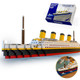 Mirth Ville Titanic Model Kit - The Titanic 3D Puzzles For Adults. Micro Size, A Home Alone Building Set. Intricate Titanic Ship Model, Model Kits For Adults，Ideal Hobbies For Men.