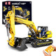 Mould King Rc Excavator Building Set For Boys,13112 Moc Building Blocks Digger With App Remote Control, Construction Vehicles Model With Motor, Stem Engineering Toys For Kids(1830 Pieces)
