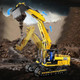Mould King Rc Excavator Building Set For Boys,13112 Moc Building Blocks Digger With App Remote Control, Construction Vehicles Model With Motor, Stem Engineering Toys For Kids(1830 Pieces)