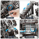 Nicknack 3D Wooden Puzzle Model Building Kits Marble Run Toy Wood Marble Run Toypuzzles Marble Machine Toy For Teens Boys Girls Birthday