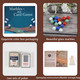 Nrzssn Middle East Marbles And Jokers Board Game Solid Wood Marbles And Card Game For 2-4 Players Game Board Wooden Integrated (Walnut Color)