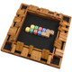 Oumoda 14 Inches 1-4 Players Shut The Box Dice Game D 12 Numbers Wooden Board Table Math Game With 12 Dice Close The Box For Adult Kids, Family Classroom Home Or Bar