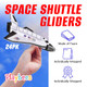 Playbees Space Shuttle Gliders 24 Pack Space Themed Party Favors & Birthday Supplies Mini Ship Toys, Outer Space Decorations, Crafts, Games, Astronaut Shuttle Science Kits & Crafts For Kids 8 Inch Playbees Space Shuttle Gliders 24 Pack Space Themed Party Favors & Birthday Supplies Mini Ship Toys, Outer Space Decorations, Crafts, Games, Astronaut Shuttle Science Kits & Crafts For Kids 8 Inch