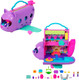 Polly Pocket Dolls And Playset, Kitty Airways Airplane, Travel Toy With 2 Micro Dolls And Pet, Spinning Stage And Accessories ( Exclusive) Polly Pocket Dolls And Playset, Kitty Airways Airplane, Travel Toy With 2 Micro Dolls And Pet, Spinning Stage And Accessories ( Exclusive)