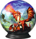 Ravensburger 3D Puzzle 11565 Mystical Dragon 72 Piece Puzzle Ball For Adults And Children From 6 Years