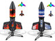 Rceico Rocket Launcher 2 Packs, 200 Feet Of Flight Altitude, Model Rocket Kits With Launch Set, Ultra-High Flying Rocket, Rocket Toy, Outdoor Toys For Ages 8-13, Birthday, Easter S For Kids Rceico Rocket Launcher 2 Packs, 200 Feet Of Flight Altitude, Model Rocket Kits With Launch Set, Ultra-High Flying Rocket, Rocket Toy, Outdoor Toys For Ages 8-13, Birthday, Easter S For Kids
