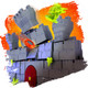 Restoration Games Crossbows & Catapults Fortress War - Strategy Tabletop Game - For 2 Players And Ages 10+