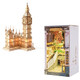 Robotime 3D Wooden Puzzle Big Ben Tg507 & Diy Book Nook Kit Sakura Tram Tgb01 Robotime 3D Wooden Puzzle Big Ben Tg507 & Diy Book Nook Kit Sakura Tram Tgb01