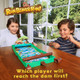 Run Beaver Run A Fast-Paced Family Board Game With Rolling Log Travel-Friendly Design Perfect For Kids Ages 5+ 2-4 Players Includes Beaver Pieces And Gameboard