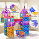 Snaen Magnet Building Tiles For Kids Ages 3-5 4-8, 102 Pieces Educational Magnet Toys For 3 4 5 6 7 8 Years Old Boys, 3D Building Blocks, Creative Play For Ages 5-7, Toddler Toy S