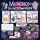 Steve Jackson Games Munchkin Shadowrun – Cyberpunk Fantasy Card Board Game Humorous And Strategic For 3 To 6 Players Ages 14+