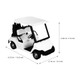 Toyvian 2Pcs Kids Mini Golf Cart Toy Golf Cart Cake Toppers Mini Diecast Alloy Golf Model Pullback Action Toy For Golfcart Birthday Decoration Golf Theme Party Supplies (White)