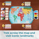 Underdog Games Trekking The World (2Nd Edition) - The Award-Winning Family Board Game Great For Kids Ages 10 And Up Easy To Learn Designed For Globetrotters By Underdog Games