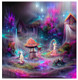 Uslovxz A 3D Render Of A Surreal Fairy Village With Mushroom Houses Jigsaw Puzzles For Adults 1000 Pieces Wooden Puzzle Thick And Durable Puzzle Diy Home Decor