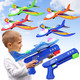 Wesfuner 3 Pack Foam Airplane Launcher Toys, 2 Flight Mode Glider Plane,Kids Flying Toy,3 4 5 6 7 8 9 10 11 12 Year Old Boys Girls S,Outdoor Sport Party Favor Wesfuner 3 Pack Foam Airplane Launcher Toys, 2 Flight Mode Glider Plane,Kids Flying Toy,3 4 5 6 7 8 9 10 11 12 Year Old Boys Girls S,Outdoor Sport Party Favor