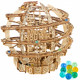 Wood Trick Wooden Marble Run Electric Motorized - 3D Wooden Puzzles For Adults To Build - 17X16 - Marble Maze Wooden Model Kits For Adults To Build