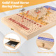 Wooderma 21 Inches Horse Racing Game, Horse Race Board Game With 11 Metal Horses, Wood Folding Board Game With 120Pcs Chips, 2 Dice And 2 Decks Of Cards,For Friends Adults Family Party Game Night Wooderma 21 Inches Horse Racing Game, Horse Race Board Game With 11 Metal Horses, Wood Folding Board Game With 120Pcs Chips, 2 Dice And 2 Decks Of Cards,For Friends Adults Family Party Game Night