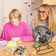 Yuanhe Deluxe Bingo Game Set - Includes 8" Metal Rotar Cage With Big Storage Bag,1000 Colorful Chips,100 Bingo Cards,75 Colored Balls And Masterboard, Great For Large Groups