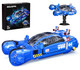 Ziqilighting Police Spinner Car Building Set With Stand, Sports Car Blocks Toy, Compatible With Lego, Play And Display Car Building Kit, Ideals S For Fans, Teens And Adults, Ages 12+ (988Pcs)