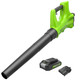 Greenworks 24V Axial Leaf Blower (100 MPH / 330 CFM), 2Ah Battery and Charger Included