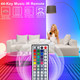 Apspow 100Ft Color Changing Led Strip Lights With Bluetooth And Remote - Music Sync Perfect For Bedroom Home Party And Decoration Apspow 100Ft Color Changing Led Strip Lights With Bluetooth And Remote - Music Sync Perfect For Bedroom Home Party And Decoration