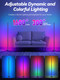 Brillilux Corner Floor Lamp Led Corner Lamp With App And Remote Control Rgbicw 16 Million Diy Colors & 68+ Scene Music Sync Color Changing Smart Ambient Light For Living Rooms Bedrooms And Gaming Rooms Brillilux Corner Floor Lamp Led Corner Lamp With App And Remote Control Rgbicw 16 Million Diy Colors & 68+ Scene Music Sync Color Changing Smart Ambient Light For Living Rooms Bedrooms And Gaming Rooms