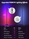 Brillilux Corner Floor Lamp Led Corner Lamp With App And Remote Control Rgbicw 16 Million Diy Colors & 68+ Scene Music Sync Color Changing Smart Ambient Light For Living Rooms Bedrooms And Gaming Rooms Brillilux Corner Floor Lamp Led Corner Lamp With App And Remote Control Rgbicw 16 Million Diy Colors & 68+ Scene Music Sync Color Changing Smart Ambient Light For Living Rooms Bedrooms And Gaming Rooms