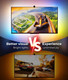 Decktok Led Tv Backlight Strip 14Ft - Cuttable Monitor Lights That Change For 50-75 Inch Screen And Pc Monitor Backlight With Sensor Smart App Control Game & Music Sync Color Changing Light Decktok Led Tv Backlight Strip 14Ft - Cuttable Monitor Lights That Change For 50-75 Inch Screen And Pc Monitor Backlight With Sensor Smart App Control Game & Music Sync Color Changing Light