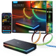 Govee Hdmi 2.1 Sync Box 2 Ai Sync Box With Tv Backlight Supports 8K60Hz 4K144Hz Vrr And Allm Works With Matter And Alexa Rgbic Led Light Strip For 55-65 Inch Tvs 75 Leds/M Govee Hdmi 2.1 Sync Box 2 Ai Sync Box With Tv Backlight Supports 8K60Hz 4K144Hz Vrr And Allm Works With Matter And Alexa Rgbic Led Light Strip For 55-65 Inch Tvs 75 Leds/M