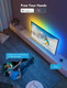 Govee Tv Led Backlight Rgbic Smart Led Strip Lights For 55-65 Inch Tvs Bluetooth And Wi-Fi App Control Works With Alexa & Google Assistant Music Sync 99+ Scene Modes Adapter Govee Tv Led Backlight Rgbic Smart Led Strip Lights For 55-65 Inch Tvs Bluetooth And Wi-Fi App Control Works With Alexa & Google Assistant Music Sync 99+ Scene Modes Adapter