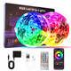 Hbowmdjia Led Lights For Bedroom 200 Ft (2 Rolls 100 Ft) With Remote And Application Control Rgb Color Changing Led Strip Lights Music Synchronization Used For Room Family Party Decoration Hbowmdjia Led Lights For Bedroom 200 Ft (2 Rolls 100 Ft) With Remote And Application Control Rgb Color Changing Led Strip Lights Music Synchronization Used For Room Family Party Decoration